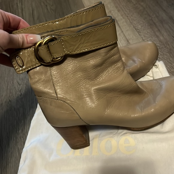Chloe nude booties - Picture 2 of 5
